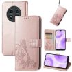 Ulefone Note 15 Rose Gold Leather Phone Case with Four-leaf Clasp - 1