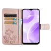 Ulefone Note 15 Rose Gold Leather Phone Case with Four-leaf Clasp - 3