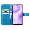 Ulefone Note 15 Blue Leather Phone Case with Four-leaf Clasp Embossed Buckle - 3