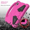 Blackview Tab 8 2020 Shockproof Tablet Case with Holder - Rose Red - 4