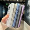 iPhone 12 Pro Transparent TPU Hybrid PC Magsafe Case - White - 2