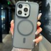 iPhone 13 Pro Transparent TPU Hybrid PC Magsafe Case - Black - 1