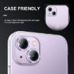 iPhone 15/15 Plus ENKAY AR Anti-reflection Camera Lens Glass (Black) - 6