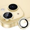 iPhone 15/15 Plus ENKAY AR Anti-reflection Camera Lens Glass (Golden) - 1