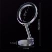 G118 1080 Rotating Magnetic Phone Holder Car Mount - Grey - 8