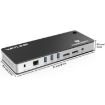 WAVLINK UTD21H 11-in-1 4K Dual DisplayPort Thunderbolt 3 Dock UK Plug - 7