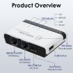 WAVLINK NU516U1 USB2.0 Wireless Printer Server 10/100Mbps LAN WiFi EU Plug - 2