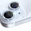 iPhone 15/15 Plus NORTHJO Camera Lens Protector Glitter Blue Film - 2