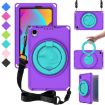 TCL Tab 8 LE/WiFi 2023 EVA Hybrid Shockproof Tablet Case - Purple - 1