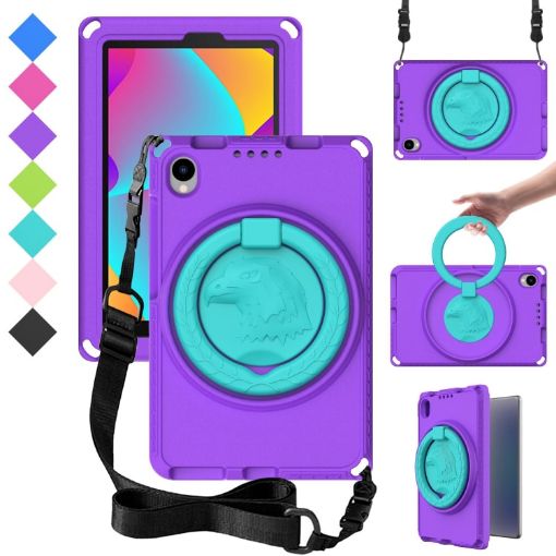 TCL Tab 8 LE/WiFi 2023 EVA Hybrid Shockproof Tablet Case - Purple - 1