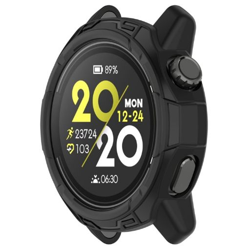 COROS Pace 3 Black TPU Protective Watch Case - Armored Semi-Enclosed - 1