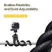 JMARY MT25 Portable Black Selfie Stick & Flexible Octopus Tripod with Holder - 4