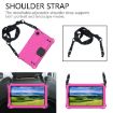 Blackview Tab 60 8.7" 2023 Tablet Case, Honeycomb EVA, Strap, Rose Red/Black - 4