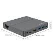WAVLINK WL-UHP3D01 Type-C Docking Station Multi-Port USB HUB (UK Plug) - 9