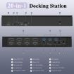 WAVLINK UG69PD10 USB-C Docking Station Hub 4K/5K AV Transfer AU Plug - 3