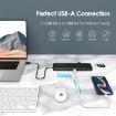 WAVLINK WL-UMD04 USB-C to HD/DVI/VGA Converter Type-C Hub Adapter - 7