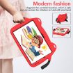 TCL Tab 11 9466x3 Shockproof Tablet Case Rose Red+Black EVA Hard PC - 8