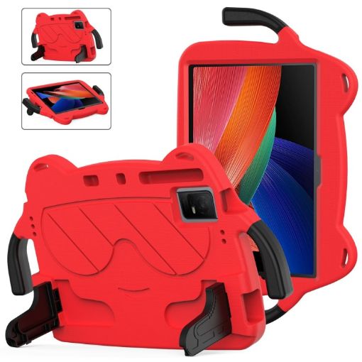 TCL Tab 11 9466x3 Shockproof Tablet Case Red+Black EVA Hard PC - 1