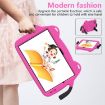 TCL NxtPader 11 2023 Shockproof Tablet Case Rose Red+Black EVA PC - 8