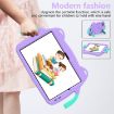 TCL NxtPader 11 2023 Shockproof Tablet Case - Light Purple/Mint Green - 8