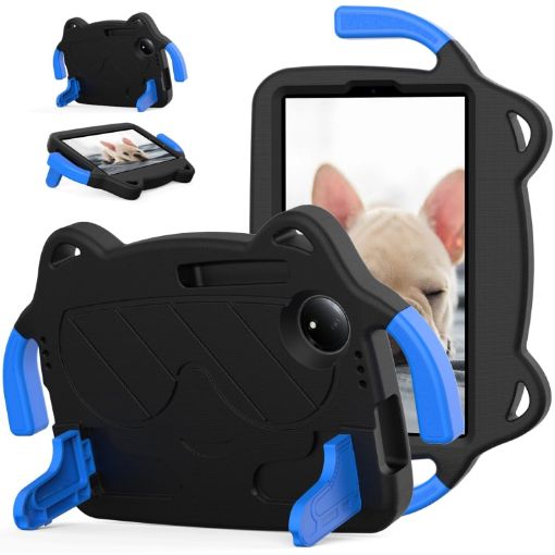 TCL Tab 8 Gen2 2024 Shockproof Tablet Case Black+Blue EVA Hard PC - 1