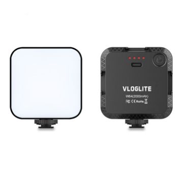VLOGLITE W64 Dimmable LED Fill Light for Broadcast/Video Conference - 1