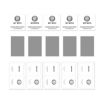 iPhone 15 ENKAY Hat-Prince Privacy Tempered Glass Film 5pcs 360 - 8