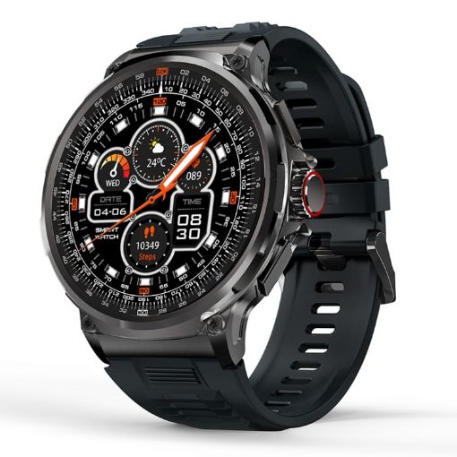V69 Smart Watch 1.85" Black - Bluetooth Call, Heart Rate, BP, Oxygen Monitor - 1