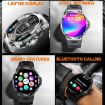 V69 Smart Watch 1.85" Black - Bluetooth Call, Heart Rate, BP, Oxygen Monitor - 4