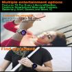 V69 Smart Watch 1.85" Black - Bluetooth Call, Heart Rate, BP, Oxygen Monitor - 7