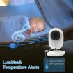 2.8" LCD Baby Monitor with Temperature Detection & 2-Way Voice (UK Plug) - 7