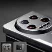 Xiaomi 14 Ultra Blade Series Silver TPU Hybrid Metal Phone Case - 6