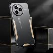Xiaomi Civi 5 Pro Gold TPU Hybrid Metal Phone Case - Blade Series - 2