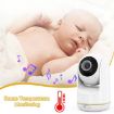 VB803 PTZ HD Baby Monitor with Built-in Lullabies & 5" Screen (US Plug) - 4