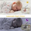 VB803 PTZ HD Baby Security Camera with Lullabies & 5" Monitor (UK Plug) - 7