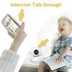 VB803 PTZ HD Baby Security Camera with Lullabies & 5" Monitor (UK Plug) - 8