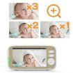 VB803 PTZ HD Baby Security Camera with Lullabies & 5" Monitor (UK Plug) - 9