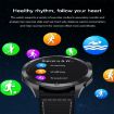 ET485 Smart Watch, 1.43" Color Screen, Nylon Strap, Bluetooth Call/ECG, Black - 7