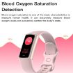 C68L White IP67 Waterproof Smart Bracelet Fitness Tracker - 7