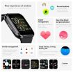 Q23 IP67 Waterproof Smart Bracelet Fitness Tracker - Wine Red - 4
