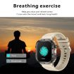 QX11 1.96" Color Screen Smart Watch with Leather Strap, Bluetooth Call - 5