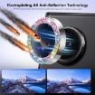 Samsung Galaxy S23 Ultra 5G Rear Lens Glitter Tempered Glass (Green) - 2