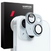 iPhone 15/15 Plus NORTHJO Blue Matte Camera Lens Protector Glass Film - 1