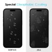 iPhone 15 NORTHJO A++ 28 Privacy Tempered Glass Film Full Glue - 3