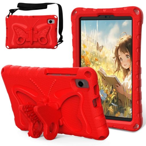 Samsung Galaxy Tab A 8.0 T290 2019 Red Butterfly EVA Shockproof Case - 1