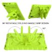 Samsung Galaxy Tab S6 Lite 10.4 Shockproof Case, Butterfly Bracket, Green - 4