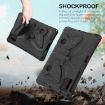 Samsung Galaxy Tab S9 11 X710 EVA Shockproof Case Black Butterfly Bracket - 3