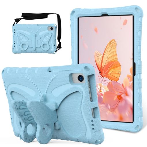 Samsung Galaxy Tab A7 10.4 T509 Butterfly EVA Shockproof Case Light Blue - 1