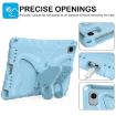 Samsung Galaxy Tab A7 T500 10.4 Butterfly EVA Shockproof Case Light Blue - 2