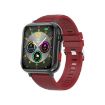 G18 Smart Watch 1.83" Color Screen, Blood Sugar/Uric Acid, Red Strap - 1